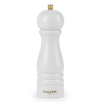 Młynek do soli i pieprzu Salter BW120291EU7, jasnoszary, ręczny młynek ceramiczny