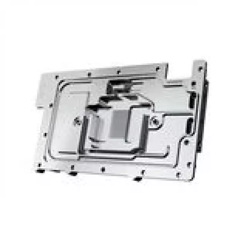 Backplate Alphacool 10261 Aluminium Chrome miedź Czarny 95.7mm