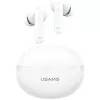 Słuchawki Bluetooth Usams TWS E02 ANC+ENC białe