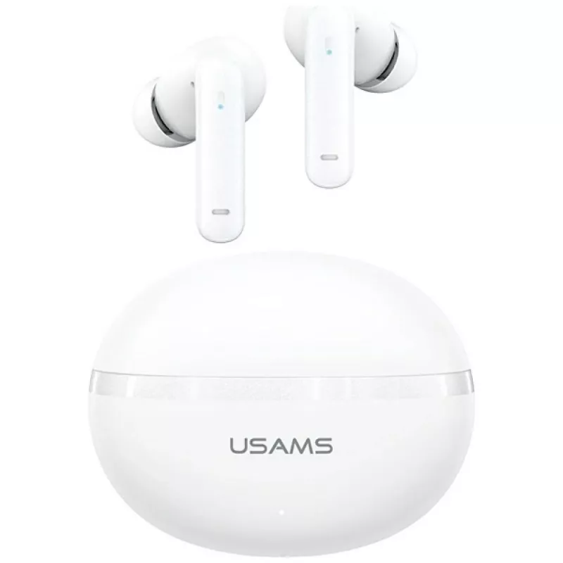 Słuchawki Bluetooth Usams TWS E02 ANC+ENC białe