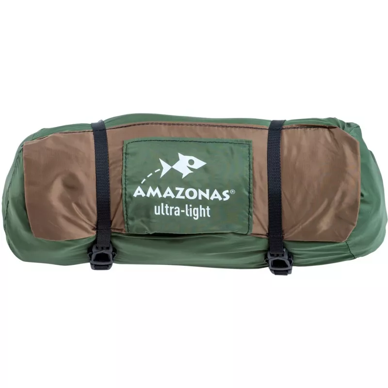 Adventure Moskito Hammock Thermo AZ-1030430, hamak kempingowy zielony/brązowy