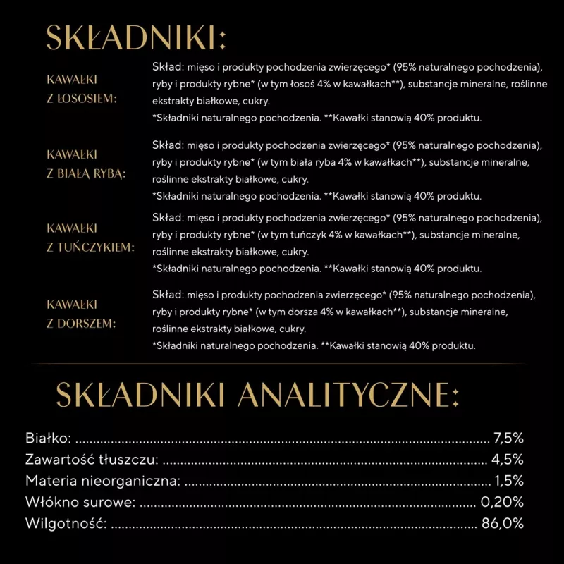 Sheba Delicacy Rybne Smaki w galaretce mokra karma dla kotów, 80 x 85 g
