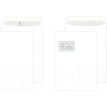Koperta wysyłkowa MAILmedia B4 samoprzylepna biała 100 g/m²