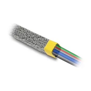 Osłona na kable DeLOCK 20939 Szara 2 cm Miedź Poliester