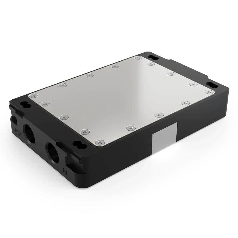 Blok wodny Alphacool 13498 Acetal Miedź Czarny Srebrny 75.5x118.5x20.5mm