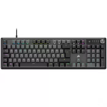 Corsair K70 CORE RGB klawiatura gamingowa USB QWERTZ niemiecka szara