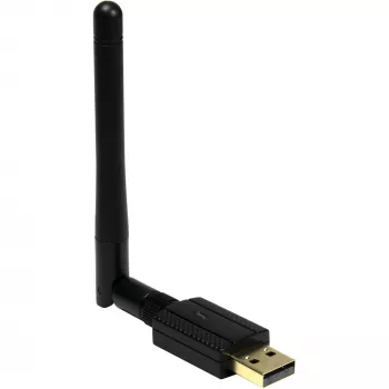 USB Wi‑Fi / adapter Bluetooth INTER-TECH EP-119, Wi‑Fi 5 (802.11ac), dwupasmowy 600 Mbit/s