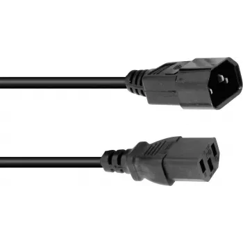 Przedłużacz zasilający Omnitronic Kaltgeräte 3x1,0 mm², długość 3 m