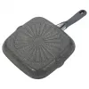 Patelnia grillowa BALLARINI 75002-941-0 kwadratowa szara 28 cm