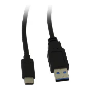 Synergy 21 S215326V2 - 1 m - USB A - USB C - USB 3.2 Gen 1 (3.1 Gen 1) - Czarny