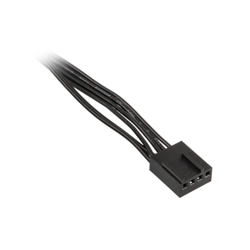 Kabel rozgałęźnika wentylatora Kolink 1-na-4 PWM 35 cm, 4-pin PWM na 4×4-pin PWM + SATA
