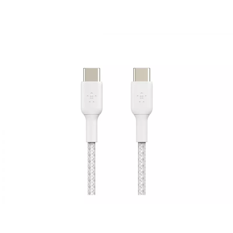 Belkin BOOST CHARGE - Kabel USB - 24-pin USB-C (M) do 24-pin USB-C (M) - USB 2.0 - 2 m - Biały