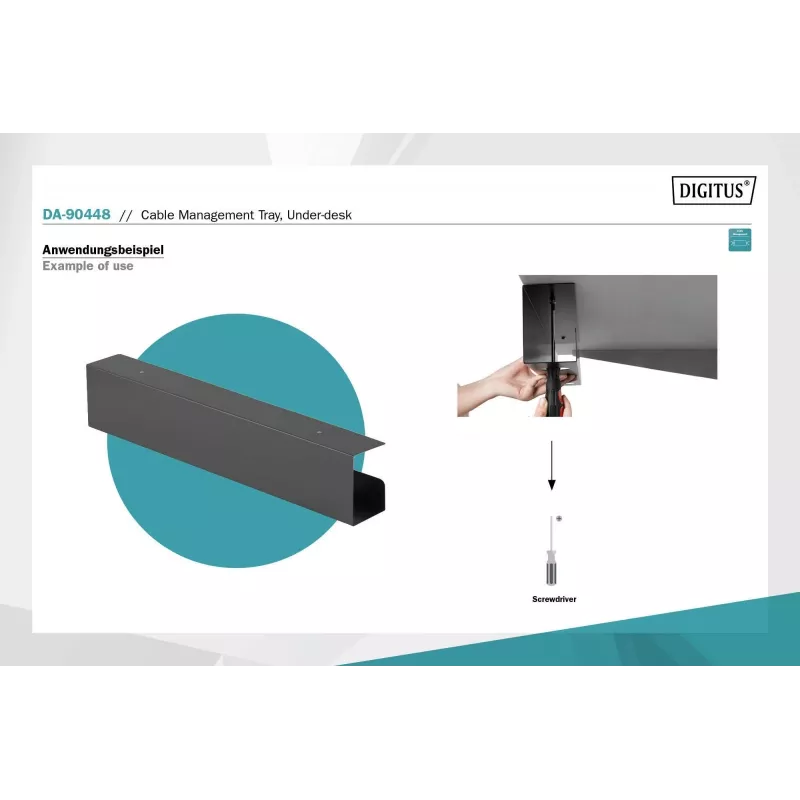 Kabelmanagement-Kanal Digitus