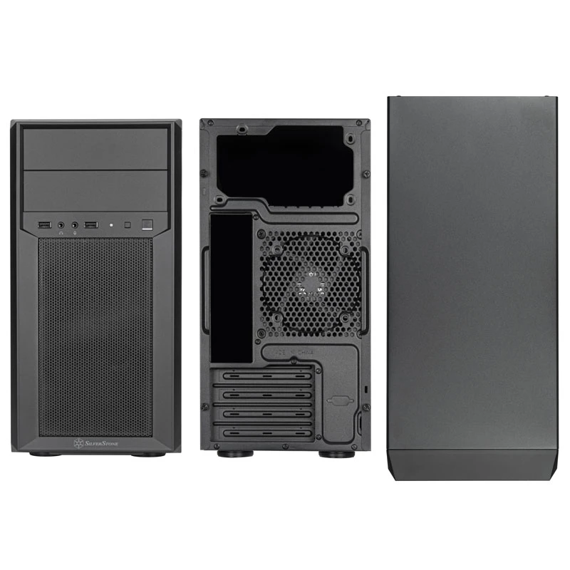 Silverstone SST-FA313-B Obudowa Micro-ATX (SST-FA313-B)