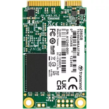 Transcend MSA372M - SSD - 256GB - wewnętrzny - mSATA - SATA 6Gb/s (TS256GMSA372M)