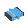 Adapter światłowodowy Extralink SC/UPC Singlemode Duplex, niebieski, złącza SC/UPC