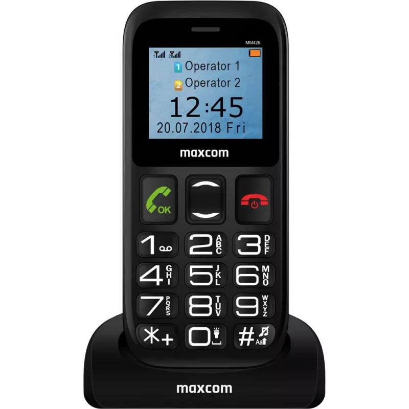 Telefon komórkowy MaxCom MM 426SE, ekran 4,0 cala