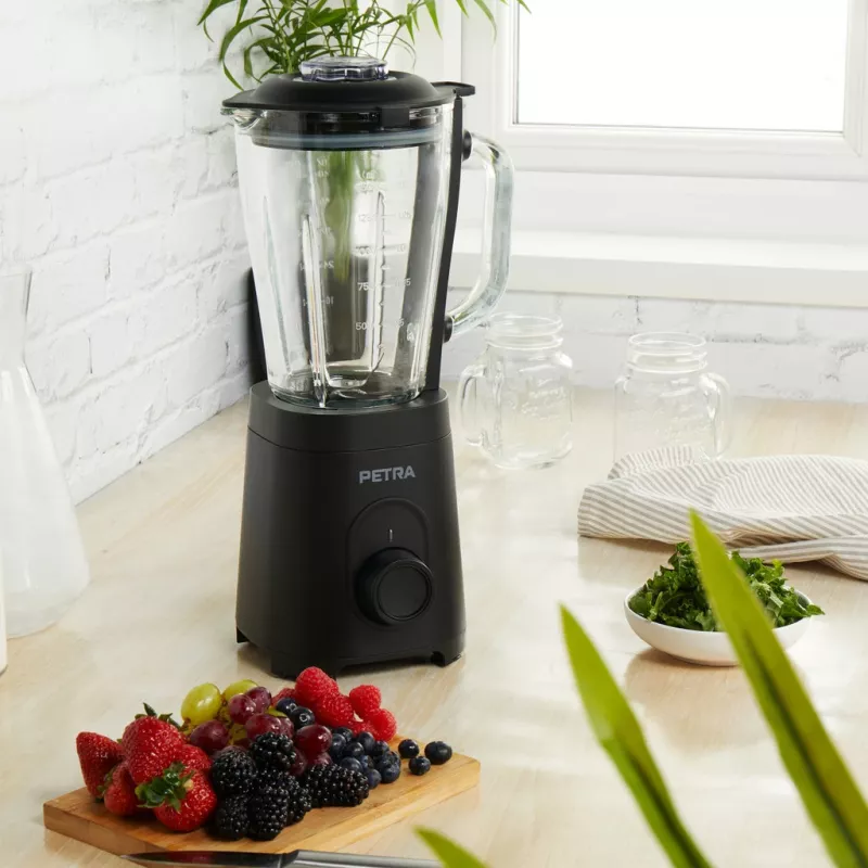 Blender szklany dzbanek Petra PT5531MBLKVDE czarny