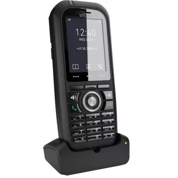 Słuchawka telefoniczna DECT Snom M80 z identyfikacją rozmówcy, czarna