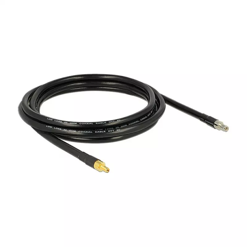 Kabel koncentryczny DeLOCK 13007 3m SMA Czarny