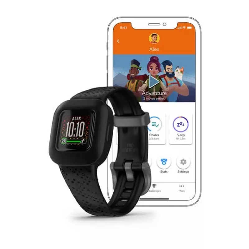 Garmin Vivofit Jr. 3 MIP Opaska aktywności 1,4 cm (0,55 cala) Czarny