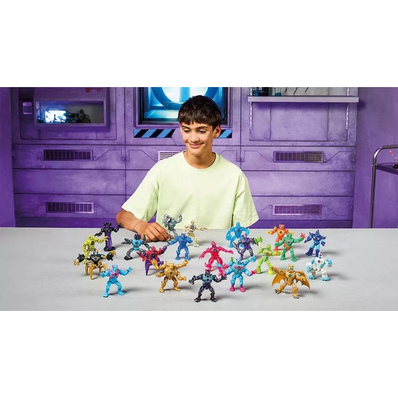 Cobi Mr Beast Lab Hybrids zestaw figurek — kolekcjonerskie figurki akcji Cobi