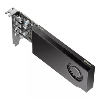 PNY NVIDIA RTX A1000 - karta graficzna - RTX A1000 - 8GB GDDR6 - PCIe 4.0 x8 Low-Profile - 4 x Mini DisplayPort (VCNRTXA1000-PL)