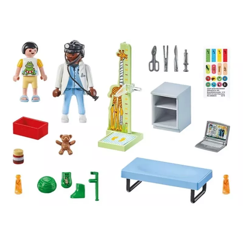 Zestaw figurek Action Heroes 71619 Pediatra z misiem