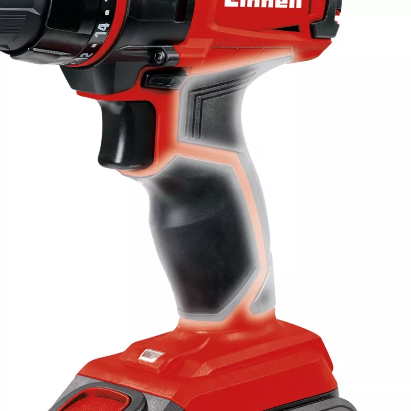 Wiertarko-wkrętarka pistoletowa Einhell TC-CD 18-2 Li, uchwyt bezkluczowy, akumulator 1,5 Ah