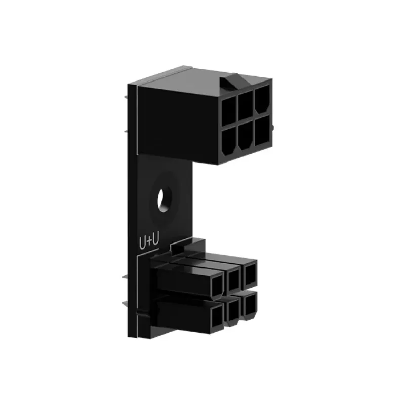 Adapter 6-pin PCIe 180° U+U Singularity (SC-A-PCIE6-UU) — adapter kątowy 6-pin PCI Express