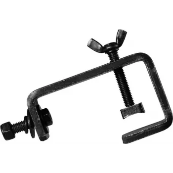 Hak teatralny EUROLITE TH-40S czarny — hak sceniczny/teatralny TH-40S, wykończenie czarne