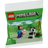 LEGO Minecraft Steve i mała panda 30672 Polybag