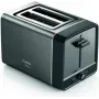 Toster Bosch TAT5P425DE 2 kromki 970 W Antracyt, Czarny