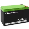 Qoltec 53062 Bateria AGM | 12V | 7,2 Ah | max 108A