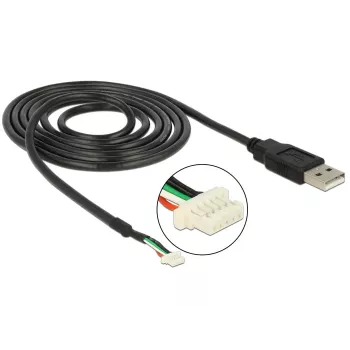 Kabel do kamery DeLOCK 95986 1,5 m czarny