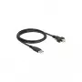 Kabel USB DeLOCK 83594 USB 2.0 1 m USB A USB B Czarny