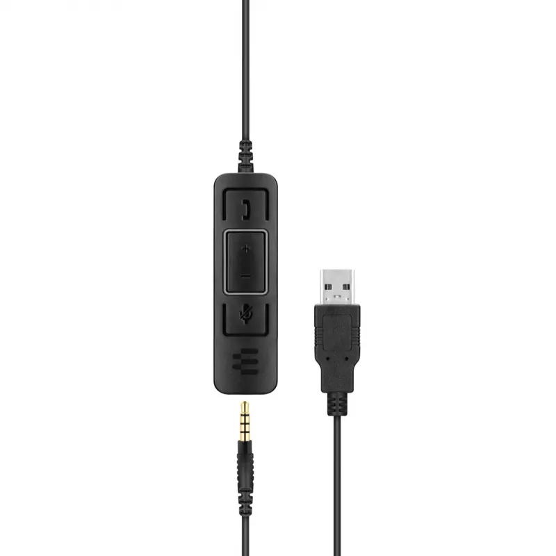 EPOS | SENNHEISER IMPACT SC 75 USB MS Słuchawki przewodowe z pałąkiem, łączność USB Type-A, czarne