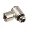 aqua computer Adapter 90 stopni G1/4 inch AG do G1/4 inch IG - obrotowy, srebrny