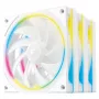 Wentylatory do PC DeepCool FL12R SE 3in1 biały — zestaw 3 wentylatorów, białe wykończenie