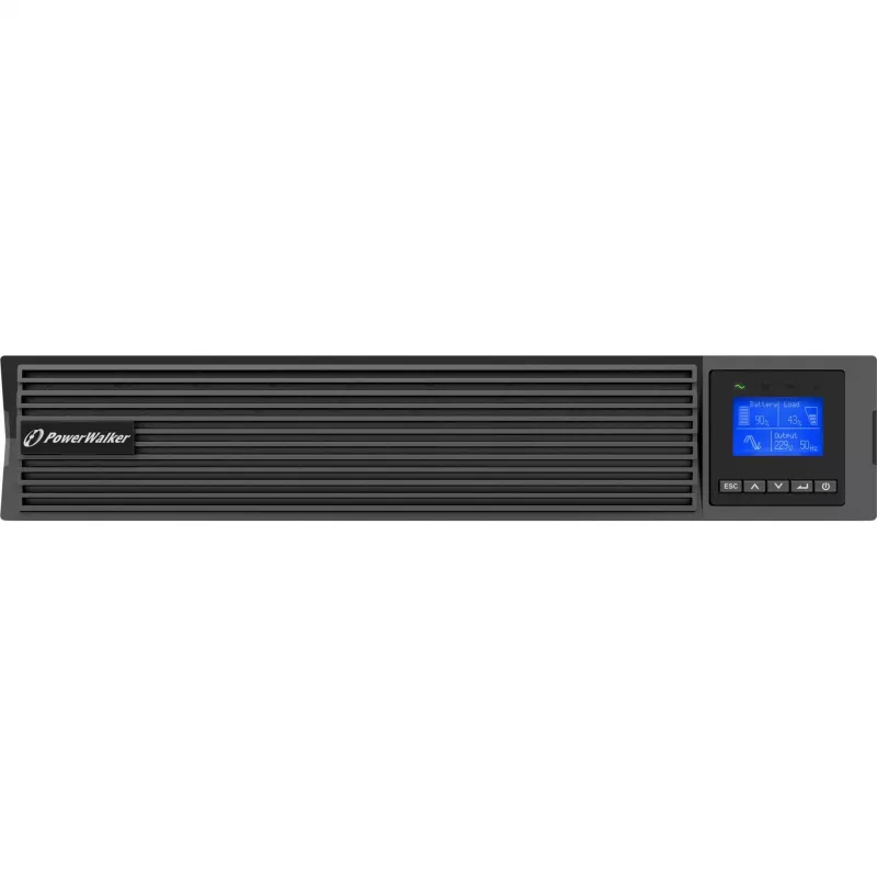 PowerWalker VFI 1500 ICR IoT Podwójna konwersja (Online) 1,5 kVA 1500 W 8 gniazd AC