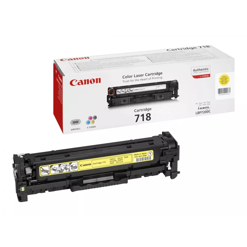 Kaseta z tonerem Canon 2659B014 1 szt. oryginalna żółta
