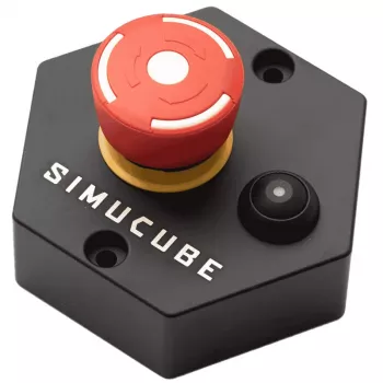 Button Simucube Premium Torque off button, czarno-czerwony, 120×120×70 mm