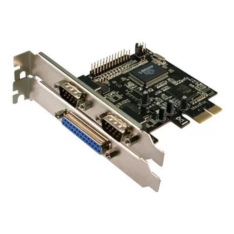 Wewnętrzna karta interfejsu PCIe LOGILINK PC0033 z portami szeregowymi i równoległymi, chipset NetMOS