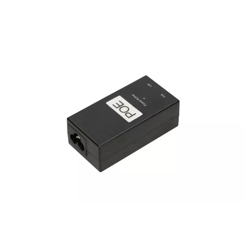 Zasilacz Extralink POE-48-24W-G, 48V, 0,5A, 24W, Gigabit, kabel w zestawie 802.3af/at