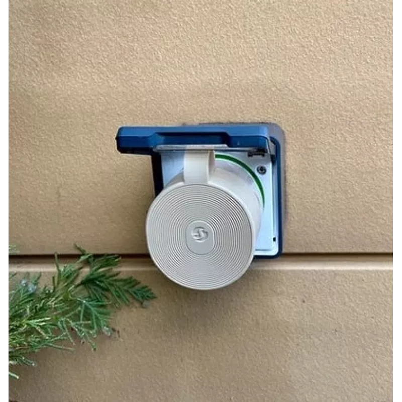 Inteligentna wtyczka zewnętrzna Shelly Wave z kontrolą WiFi IP44 – 230 V, 12 A, 2500 W, SmartStart, OTA, LED