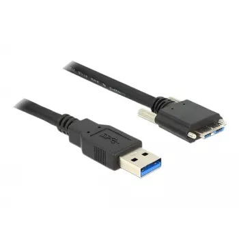 Kabel USB DeLOCK 83599 USB 3.2 Gen 1 3 m USB A Micro-USB B Czarny