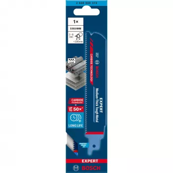 Bosch EXPERT ‘MEDIUM-THICK TOUGH METAL’ S 955 HHM brzeszczot do piły szablastej Stal wysokowęglowa (HCS) 1 szt.