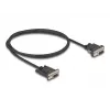 Kabel szeregowy DeLOCK 87837 1.8m DB9 męski do DB9 męski