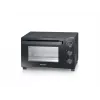 Mini piekarnik SEVERIN TO 2075 — pojemność 30 L, 1600 W, wolnostojący, czarny, funkcja grilla