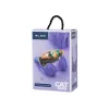 Wireless headset Bluetooth 5.0 LED for kids purple ears
